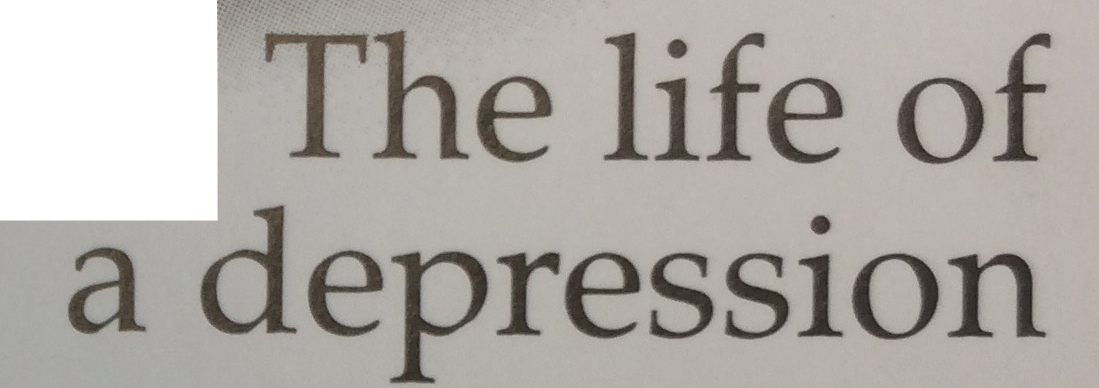 the life of a depression